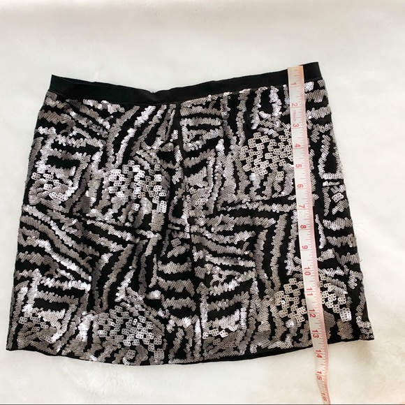 Theory Sequins Mink Skirt - Picture 4 of 8